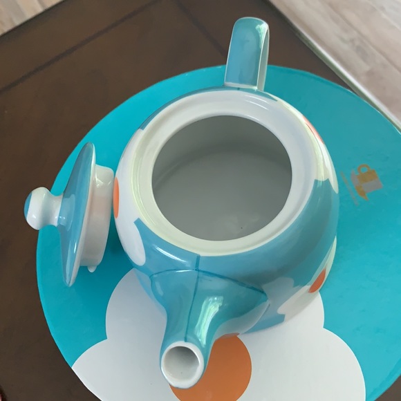 Porcelain Teapot Blue Daisy Collection - Picture 7 of 9